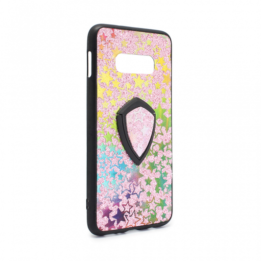 Torbica Colorful Star za Samsung G970 S10e + holder pink