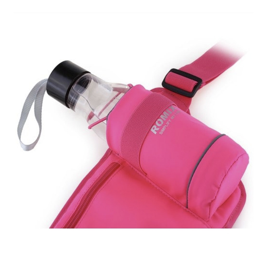 Torbica oko struka Romix RH23 za bidon pink