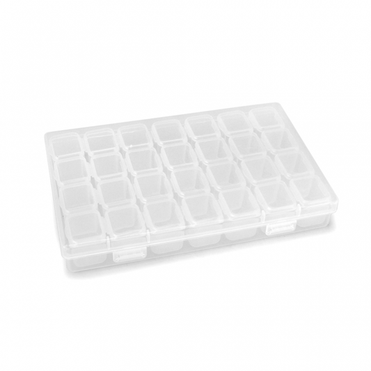 Set kutijica za sitne delove 333-1 28 mesta i kutija transparent