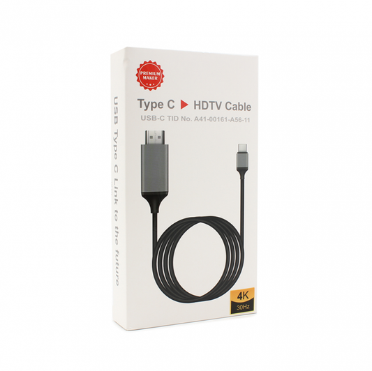 Kabl Type C M na HDMI M 2m JWD-V2 crni