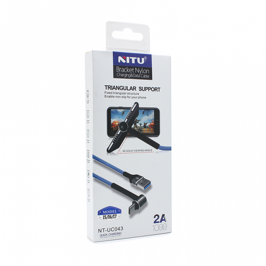 Data kabl NITU UC043 iPhone lightning crveni 1m