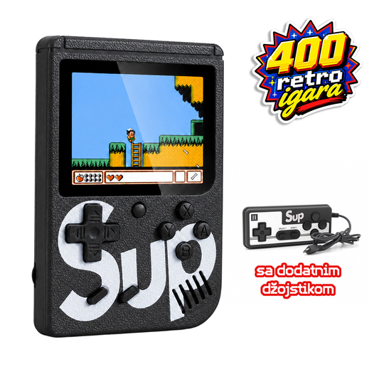 Konzola za igranje Gameboy SUP400 crna