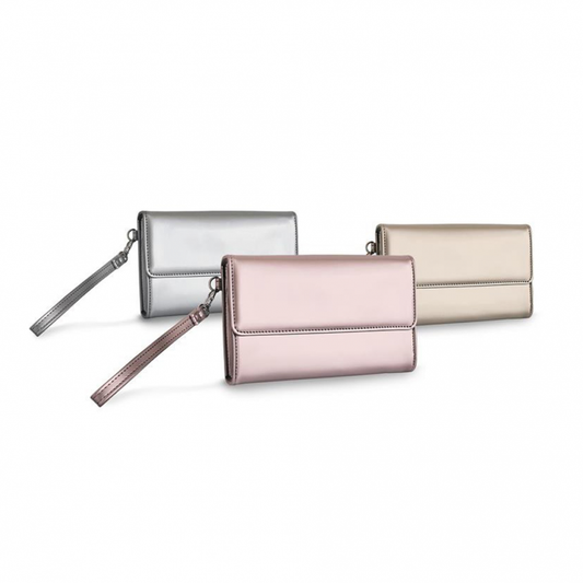 Torbica Puro Satin Cover srebrna