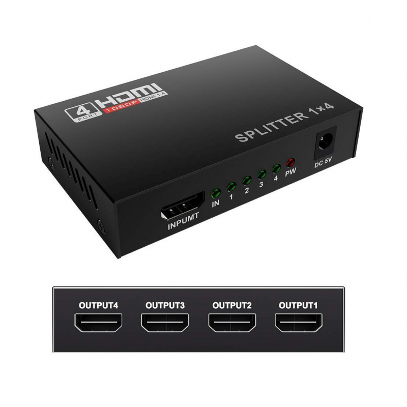HDMI Spliter 4 porta JWD-H14