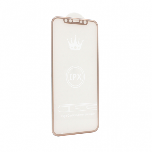 Zastitno Staklo Tempered glass 5D za iPhone X/XS roze