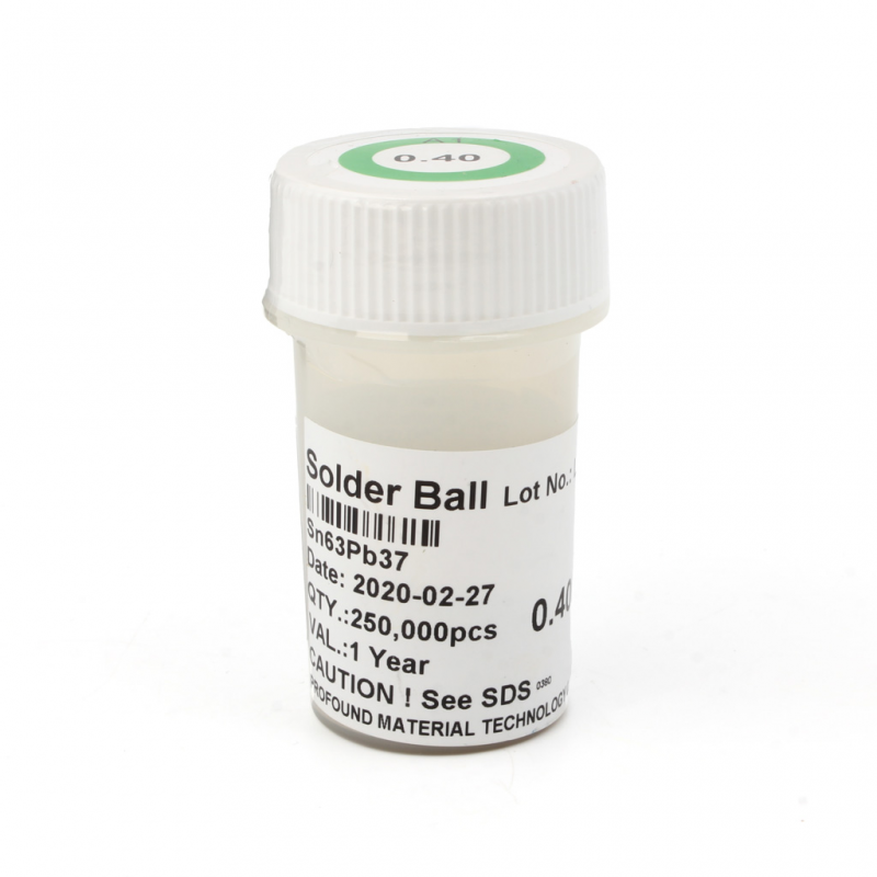 BGA kuglice 0.4mm 250.000 kom olovne