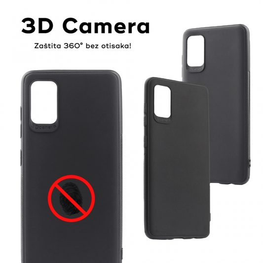 Torbica 3D Camera za Xiaomi Redmi Note 9 crna