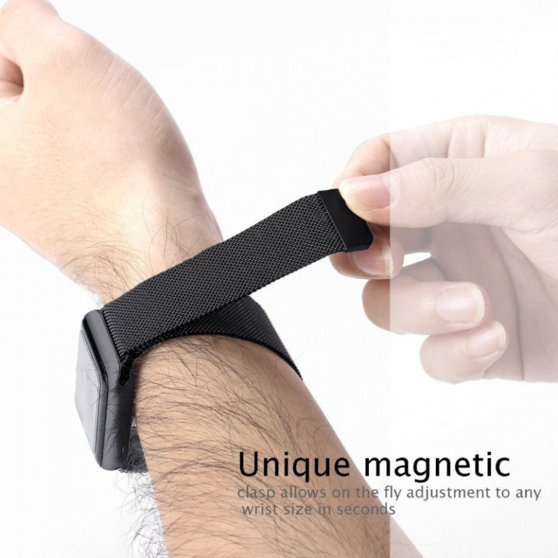 Narukvica metalik za Apple watch 42mm crna