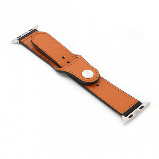Narukvica tribe kozna za Apple watch 42mm crna