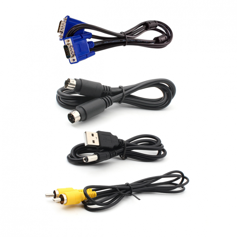 Adapter Box VGA na AUDIO JWD-H4