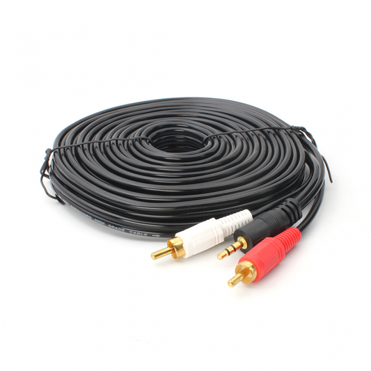 Kabl 2 RCA M na 3.5mm stereo M JWD-AUDIO4 10m