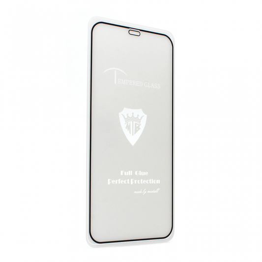 Zastitno staklo Tempered Glass 2.5D full glue za iPhone 12/12 Pro 6.1 crni