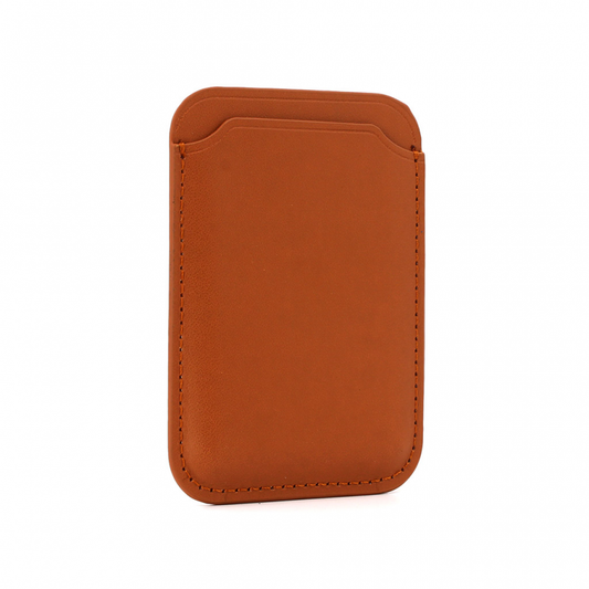 Drzac za kartice Leather Wallet svetlo braon