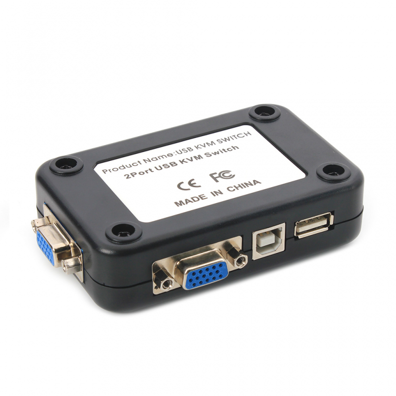 KVM switch 2 PC-a na isti monitor,mis,tastaturu JWD-SP27 bez kablova