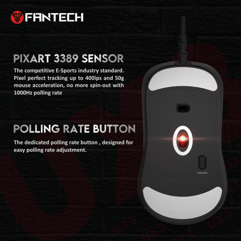 Mis Gaming Fantech UX3 Helios Sakura