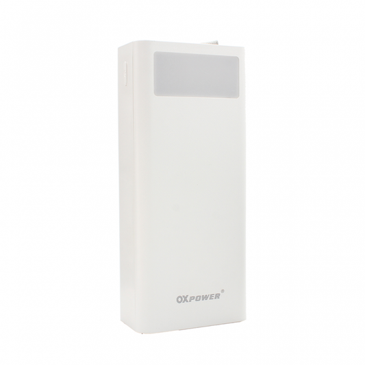 Power bank prenosiva baterija Oxpower PD50 PD QC 22.5W 50000 mAh bela