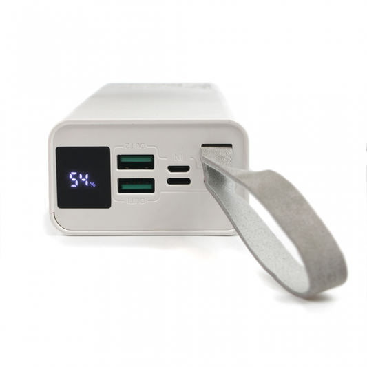 Power bank prenosiva baterija Oxpower PD50 PD QC 22.5W 50000 mAh bela