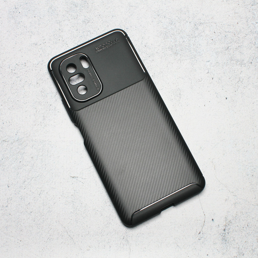 Torbica Defender Carbon za Xiaomi Poco F3 /Mi 11i crna