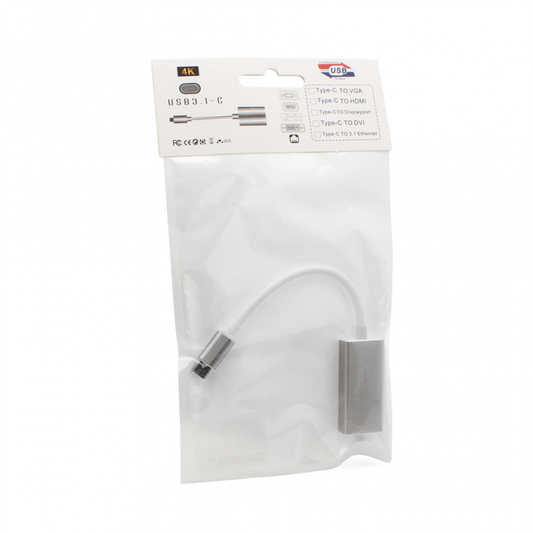 Adapter Type C na mini DP JWD-T16 srebrni