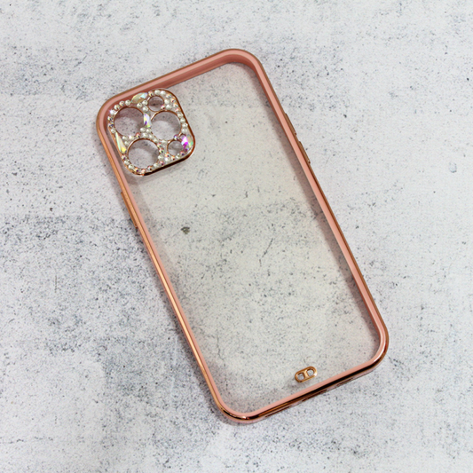 Torbica Cirkon Camera za iPhone 12 Pro 6.1 roze