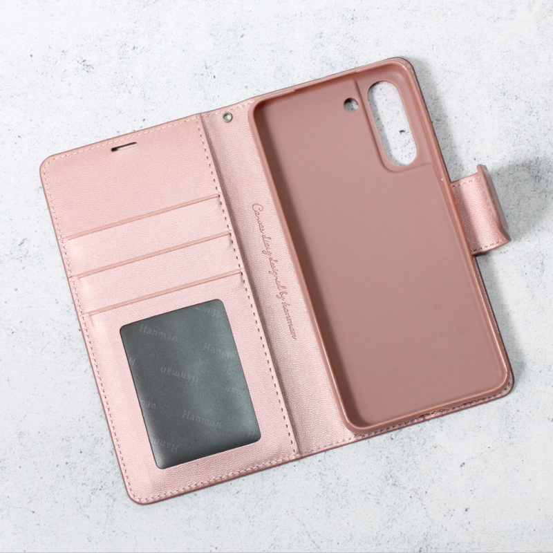 Torbica Hanman Canvas ORG za Samsung G990 Galaxy S21 FE roze