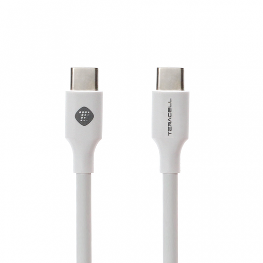 Data kabl Teracell Plus 45W PD Type C na Type C beli 2m