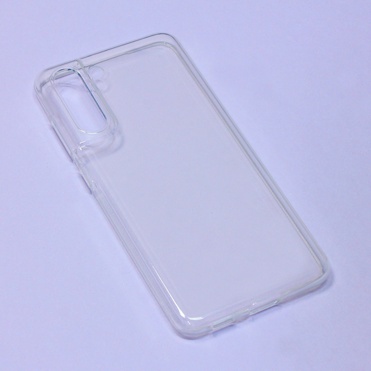 Torbica silikonska Skin za Samsung G990 Galaxy S21 FE transparent