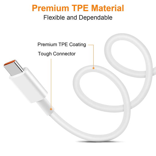 Data kabl Xiaomi 6A Type-C Fast Charging