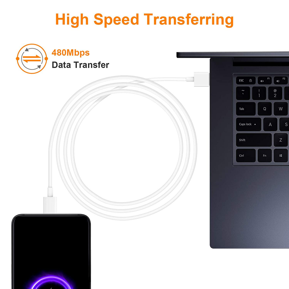Data kabl Xiaomi 6A Type-C Fast Charging