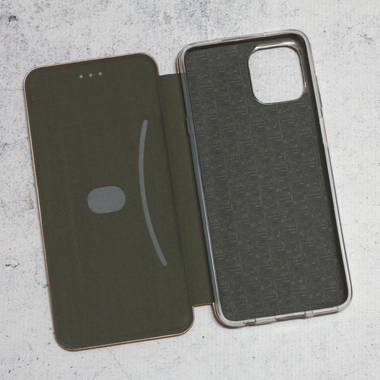 Torbica Teracell Flip Cover za Motorola Edge 20 Lite roze