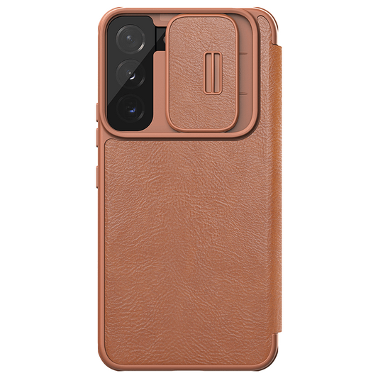 Torbica Nillkin Qin Pro za Samsung S906B Galaxy S22 Plus 5G braon