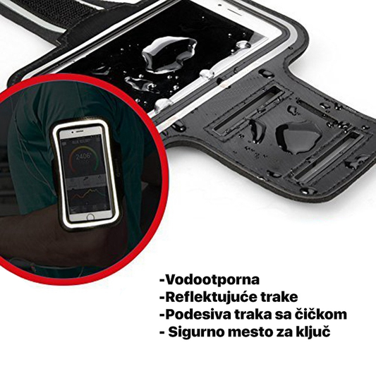 Torbica oko ruke EL1 6.5'' bela