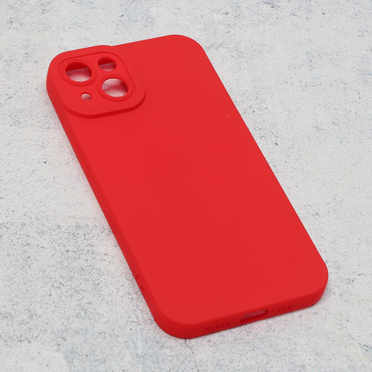 Torbica Silikon Pro Camera za iPhone 13 6.1 crvena