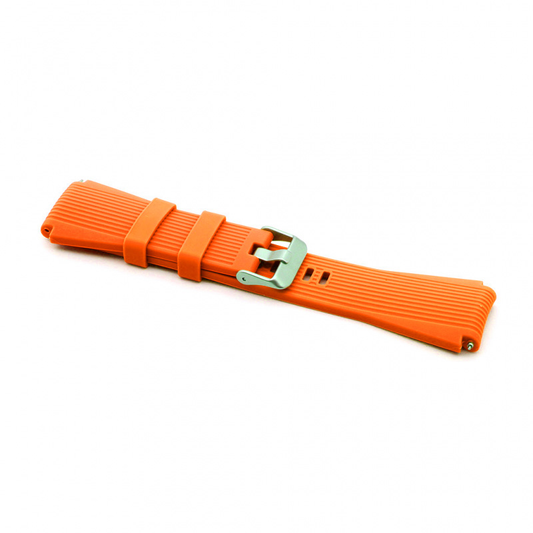 Narukvica relief za smart watch 22mm narandzasta