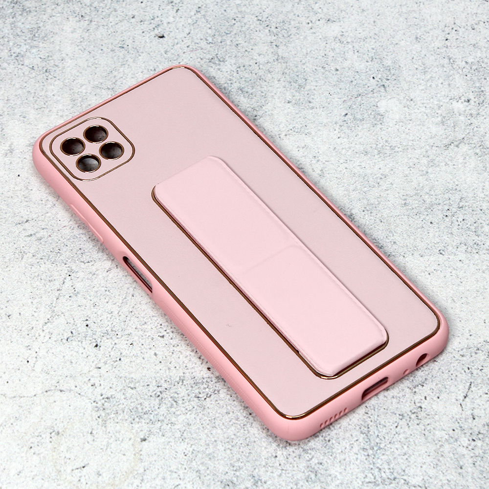 Torbica Leather Armor za Samsung A226B Galaxy A22 5G roze