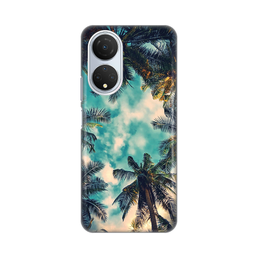 Torbica Silikonska Print Skin za Honor X7 Palm tree