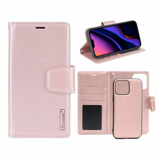 Torbica Hanman Canvas ORG 2u1 za iPhone 13 Pro 6.1 roze