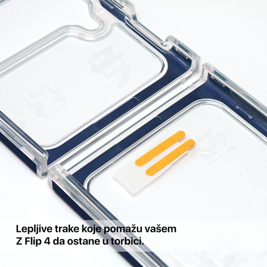 Torbica Color HD za Samsung F721B Galaxy Z Flip 4 5G plava
