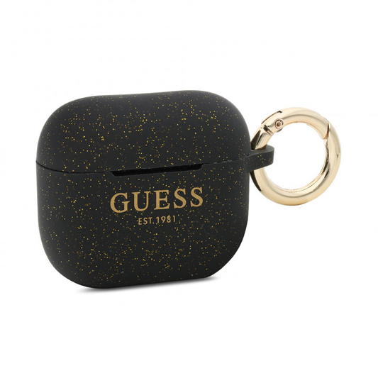 Torbica Guess Airpods 3 Glitter crna (GUA3SGGEK)