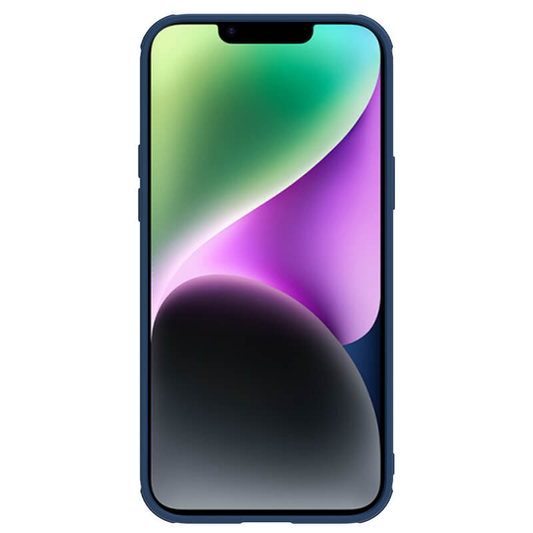 Torbica Nillkin CamShield Leather S za iPhone 14 Plus 6.7 plava