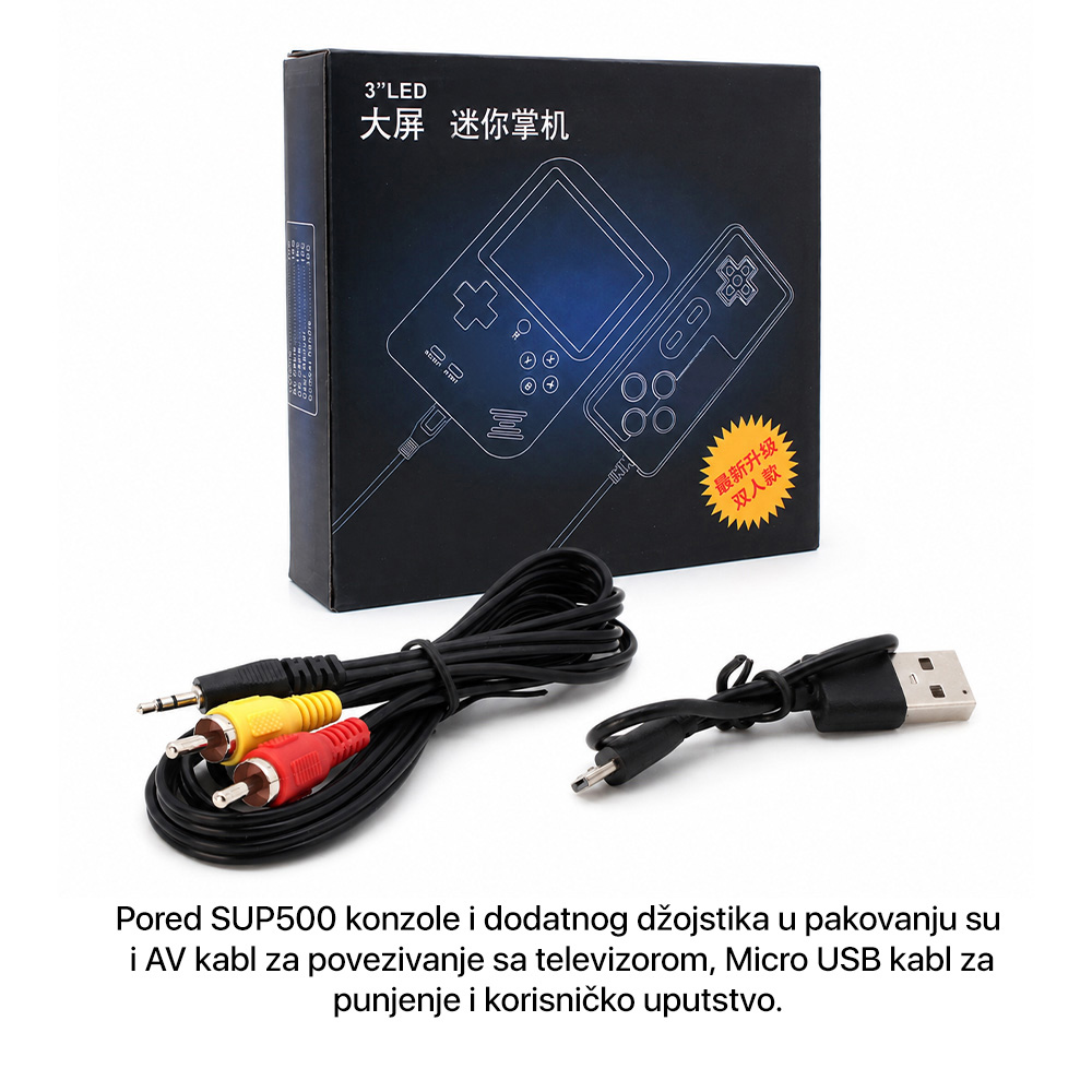 Konzola za igranje Gameboy SUP500 plava