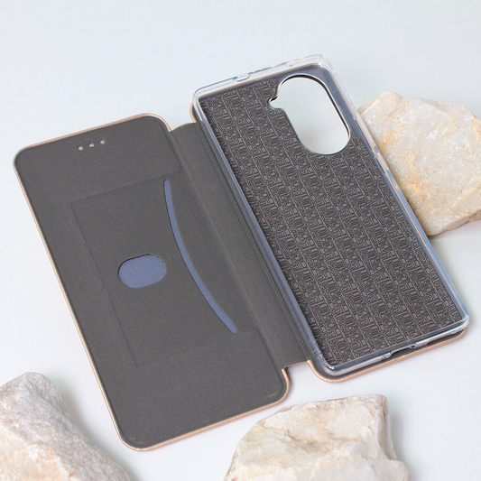 Torbica Teracell Flip Cover za Huawei Nova 10 zlatna