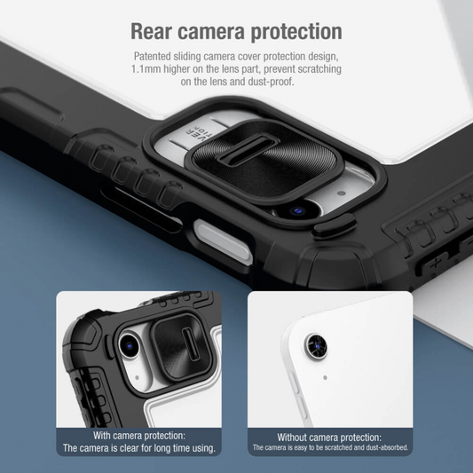 Torbica Nillkin Bumper Leather Pro za iPad 10.9 2022 crna