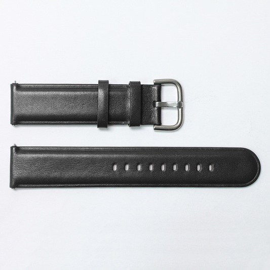 Narukvica kozna za smart watch Samsung 4, 5 20mm crna