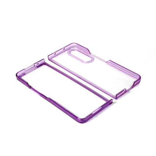 Torbica Clear TPU za Samsung F936B Galaxy Z Fold 4 5G ljubicasta