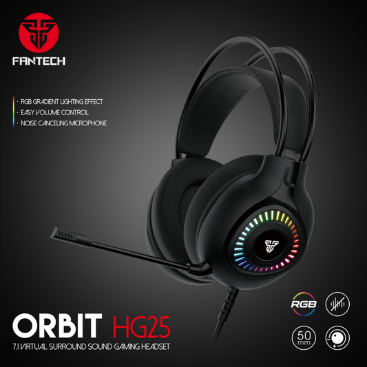 Slusalice Gaming Fantech HG25 Orbit crne