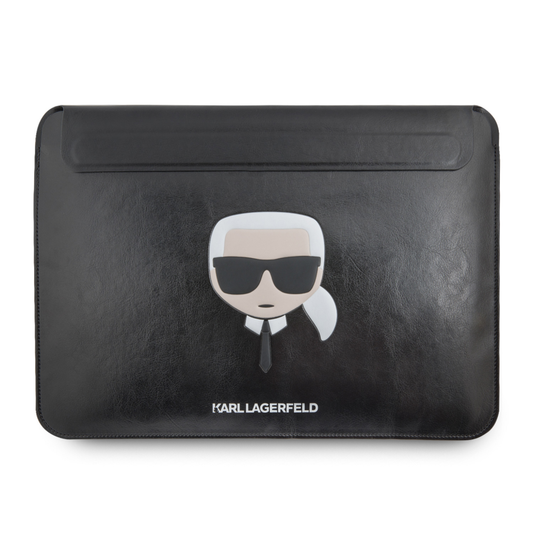 Torba za laptop Karl Lagerfeld Sleeve Ikonik 16" crna (KLCS16KHBK)