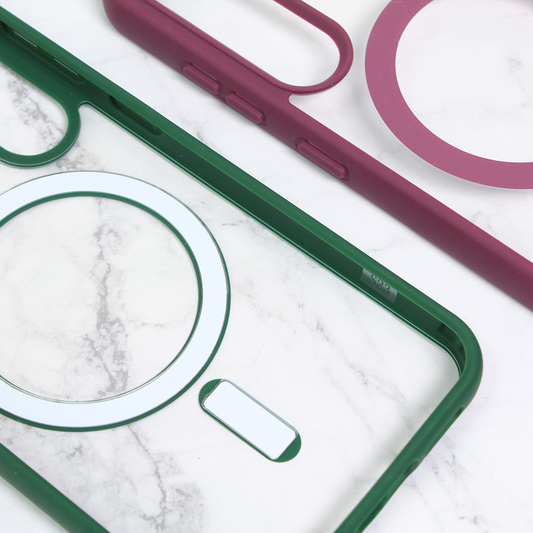 Torbica Magsafe za Samsung S916B Galaxy S23 Plus zelena