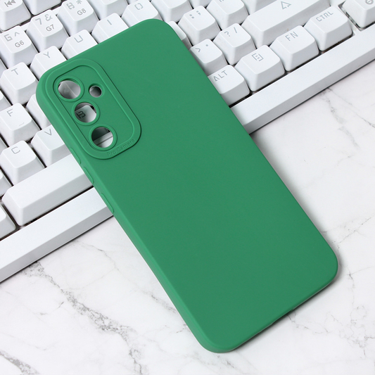 Torbica Silikon Pro Camera za Samsung A346B Galaxy A34 5G tamno zelena