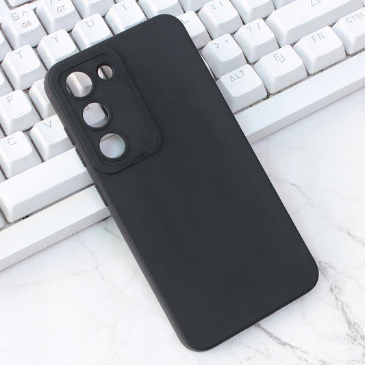 Torbica Silikon Pro Camera za Samsung S916 Galaxy S23 Plus crna